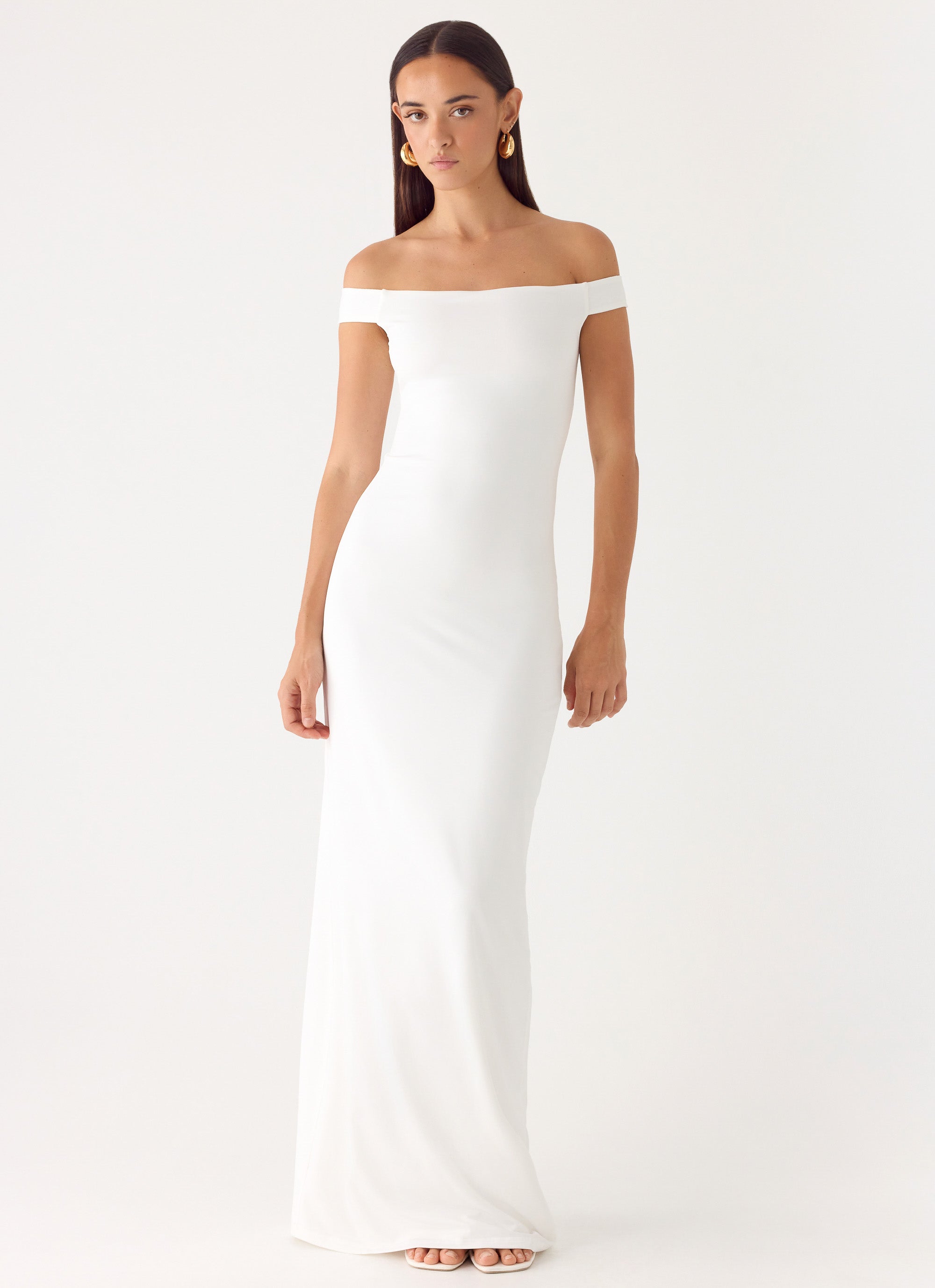 New Intentions Maxi Dress - White