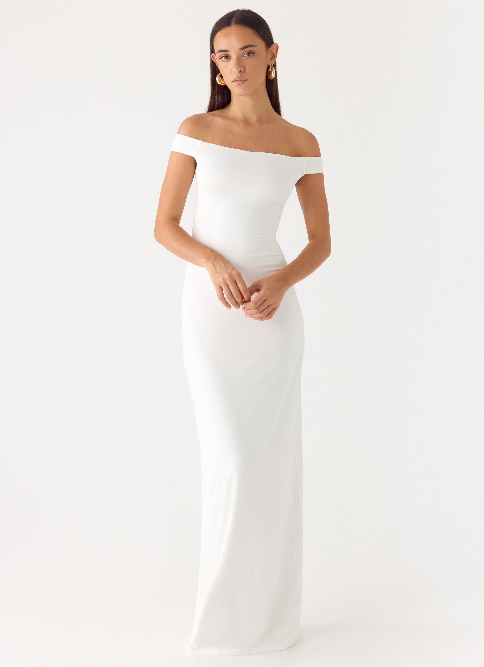 New Intentions Maxi Dress - White