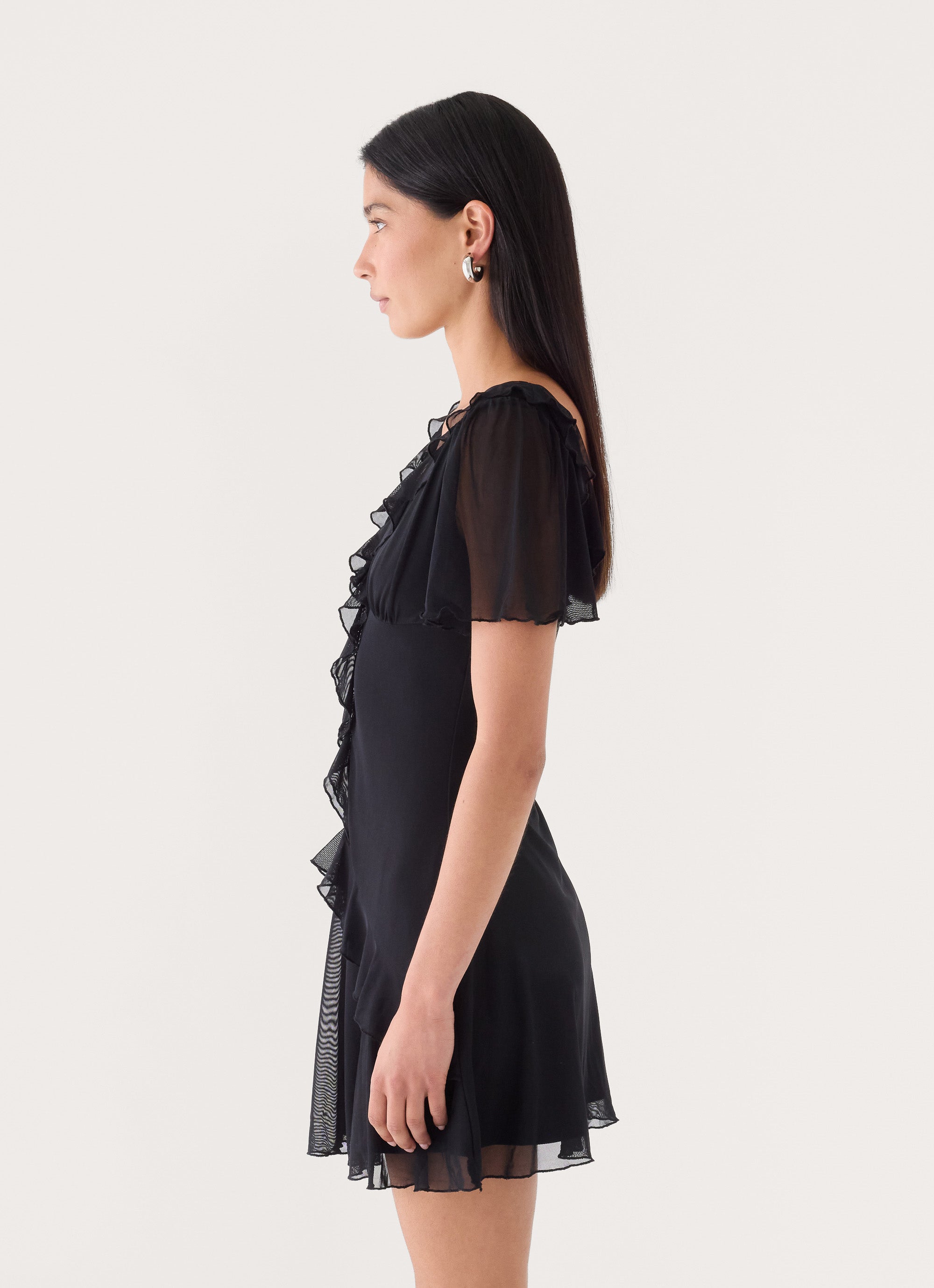 Noeline Mini Dress - Black