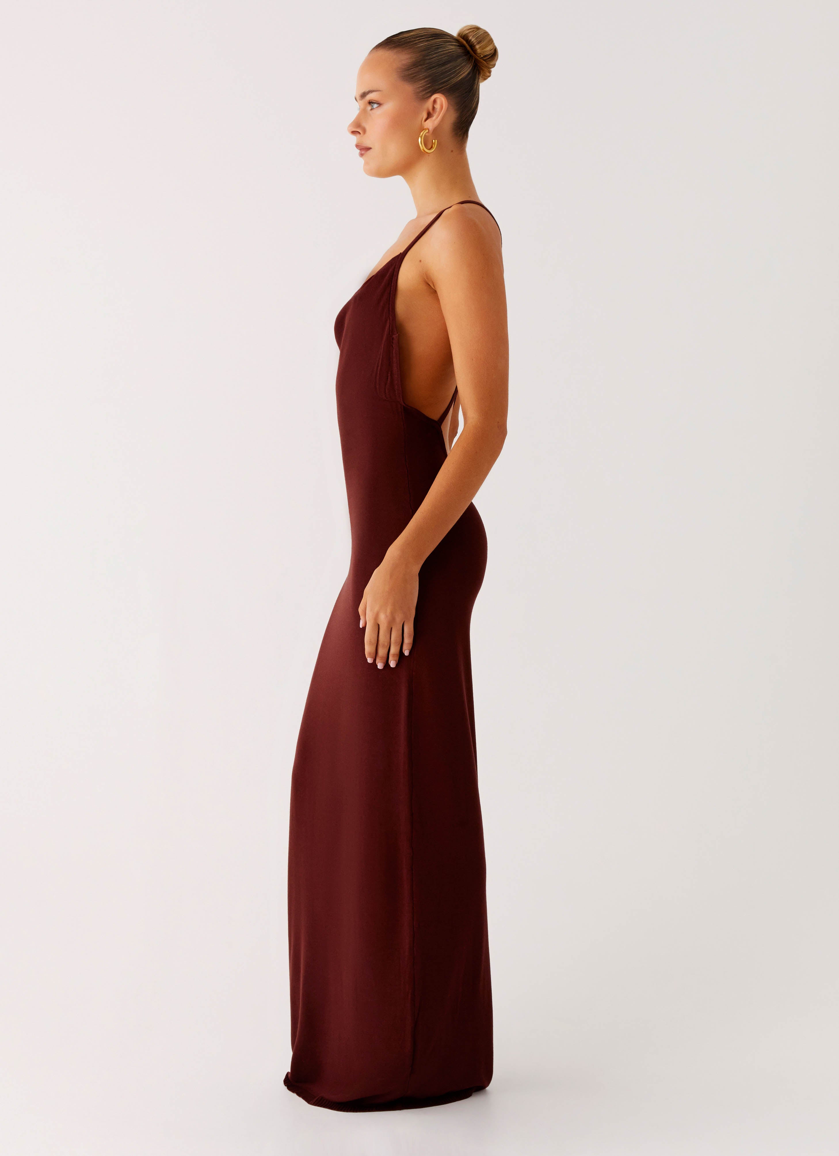 Nomad Muse Maxi Dress - Chocolate