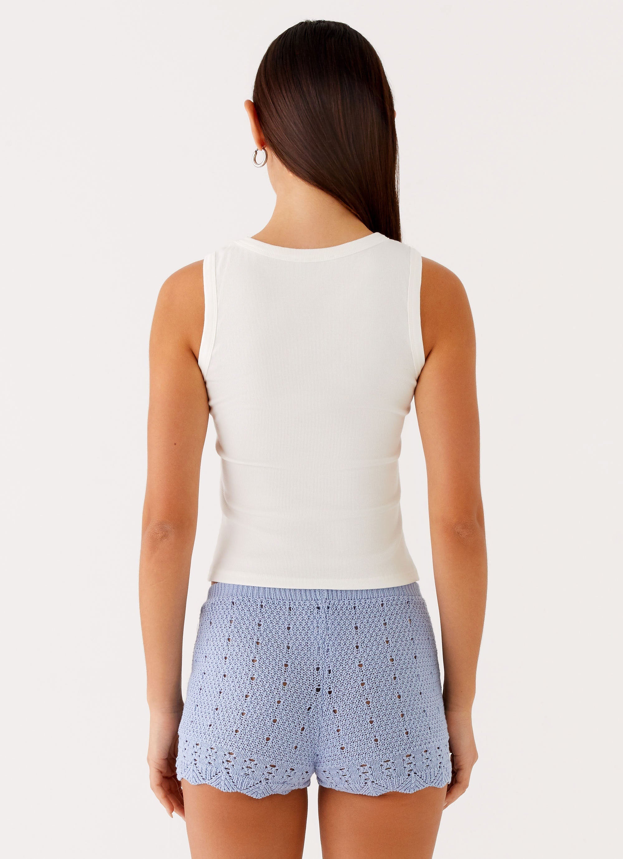 Oakley Low Rise Mini Shorts - Blue