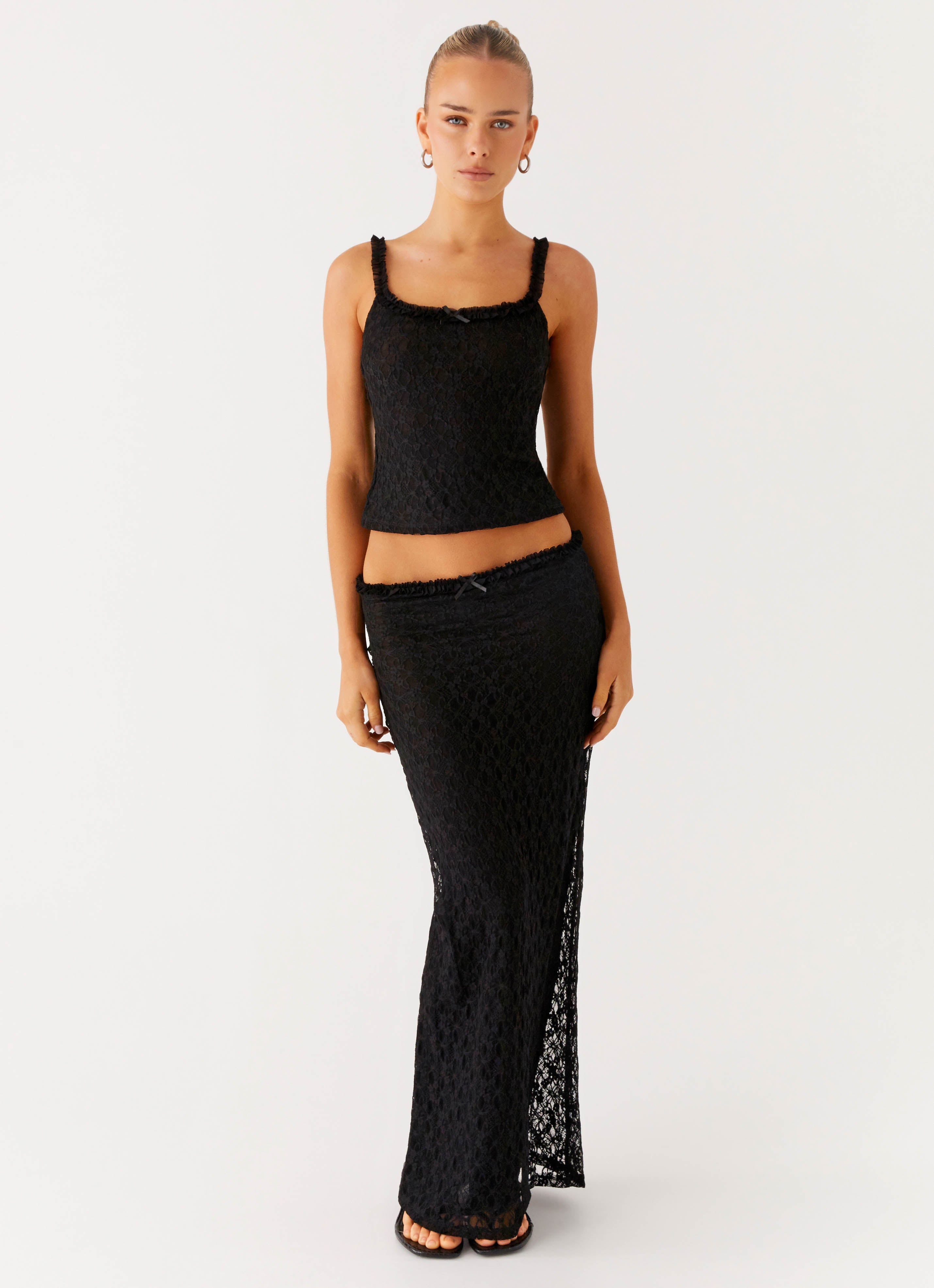 Ophira Maxi Skirt - Black