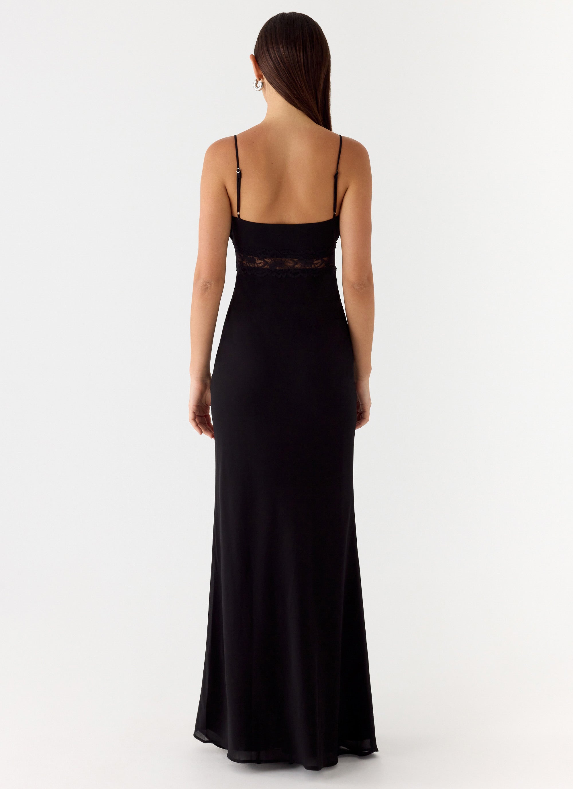 Opulent Maxi Dress - Black