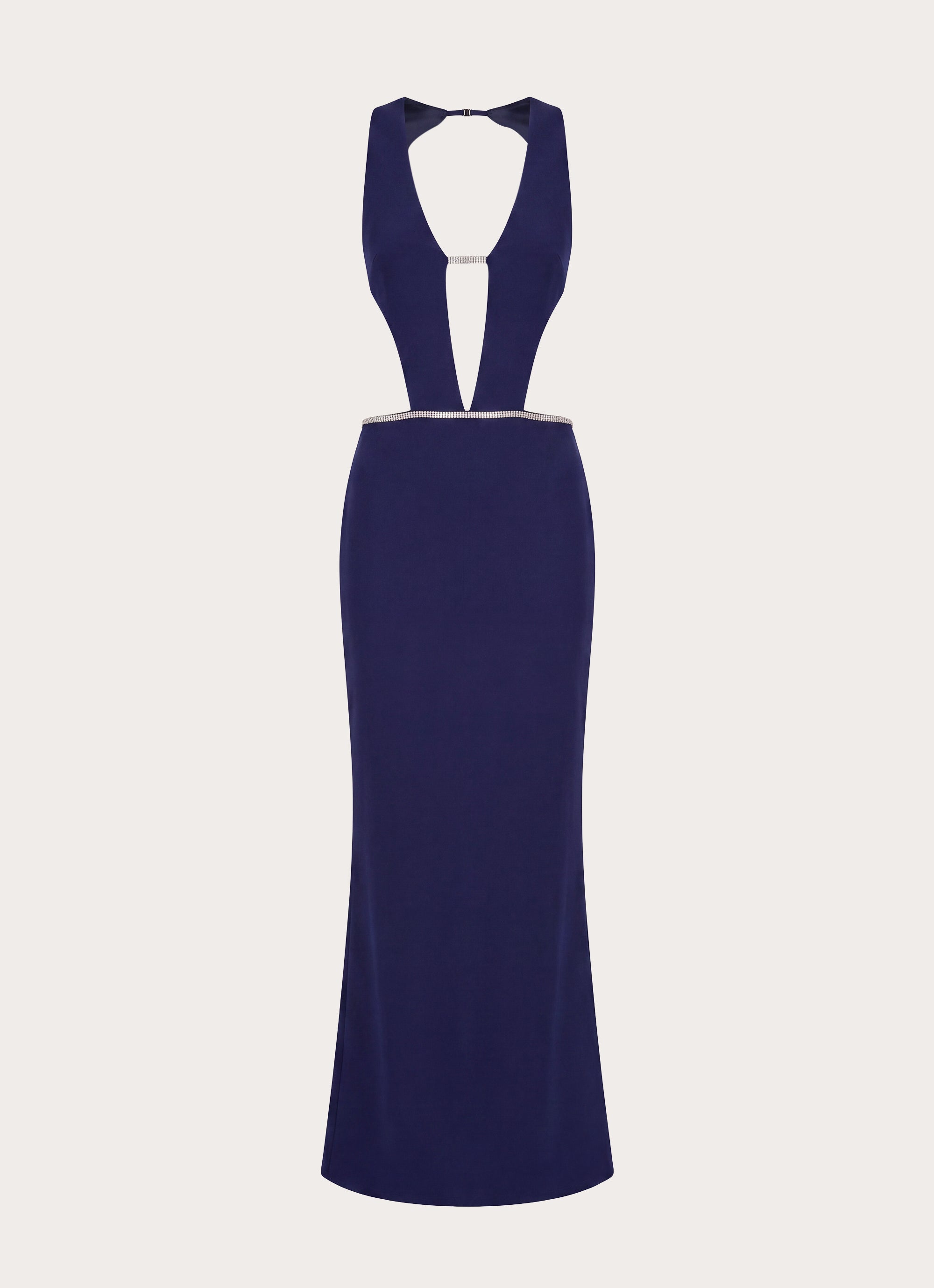 Paloma Cut Out Maxi Dress - Navy