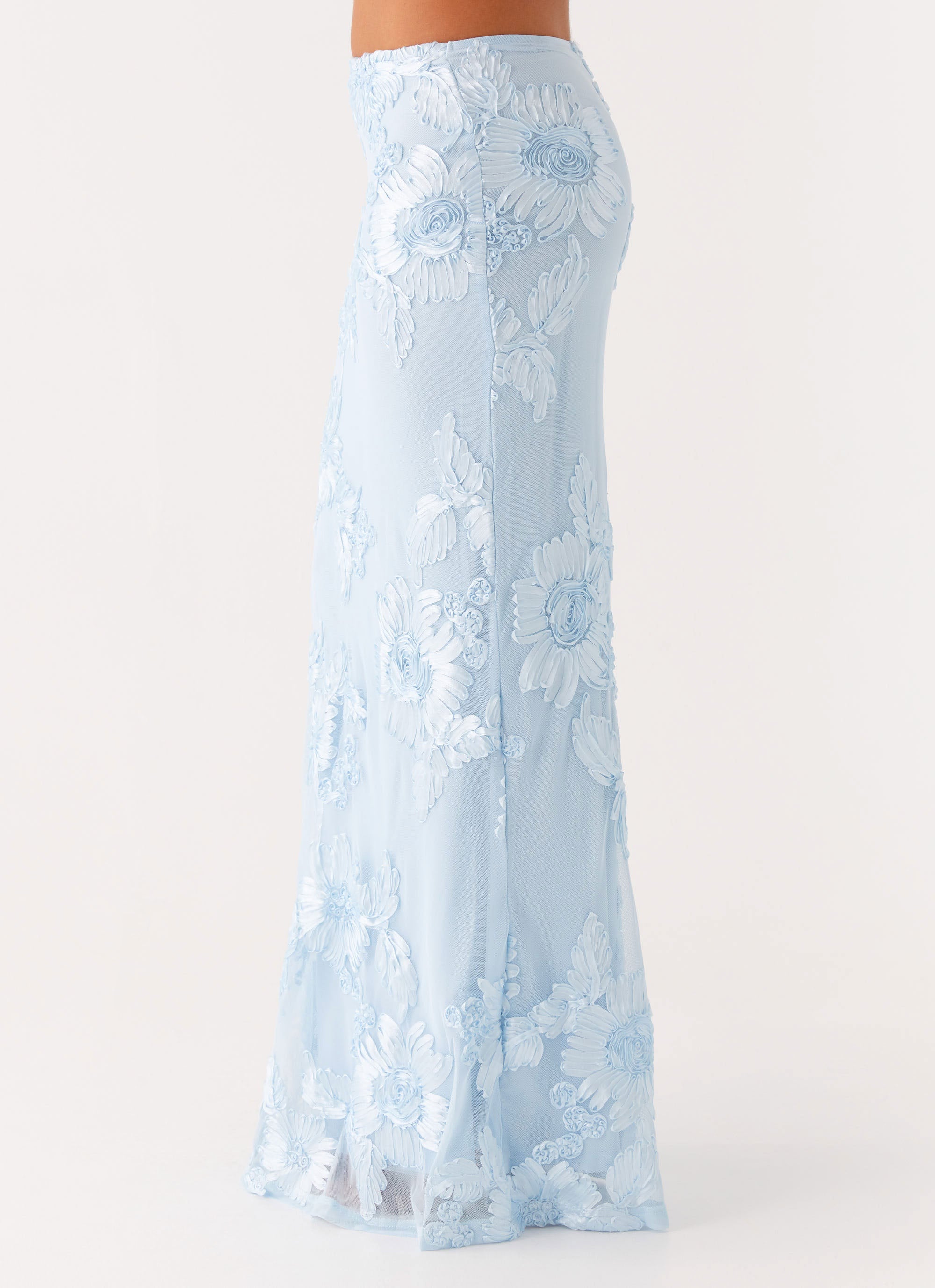 Radiate Maxi Skirt - Blue