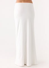 Rosanna Maxi Skirt - White