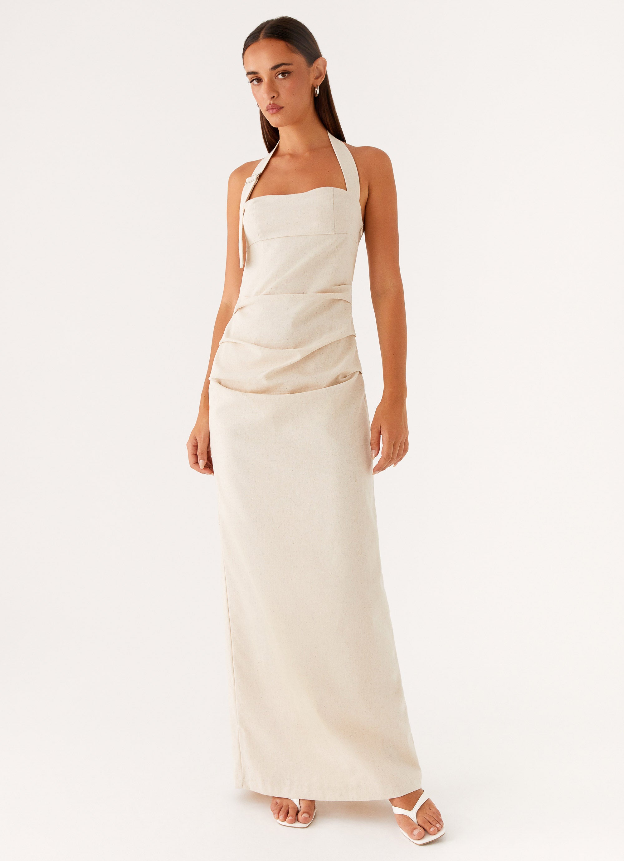 Rumour Has It Maxi Dress - Oatmeal