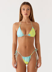 Liona Bead Bikini Bottoms - Pale Blue