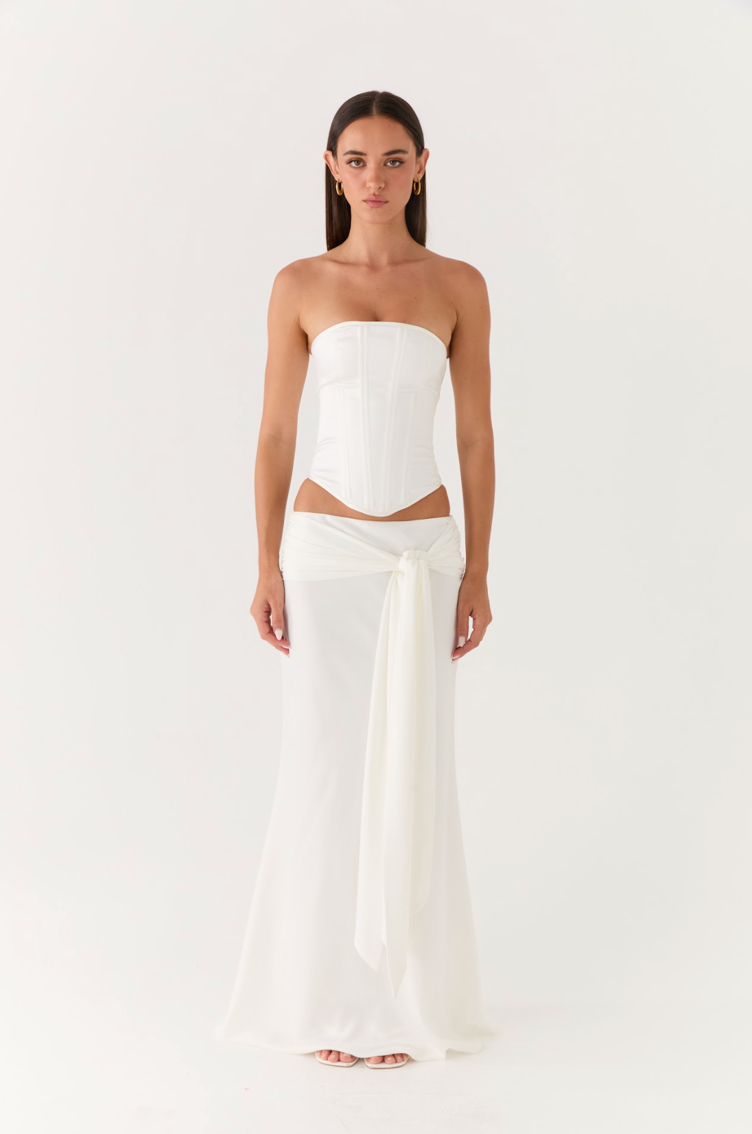 Evaleigh Corset - White