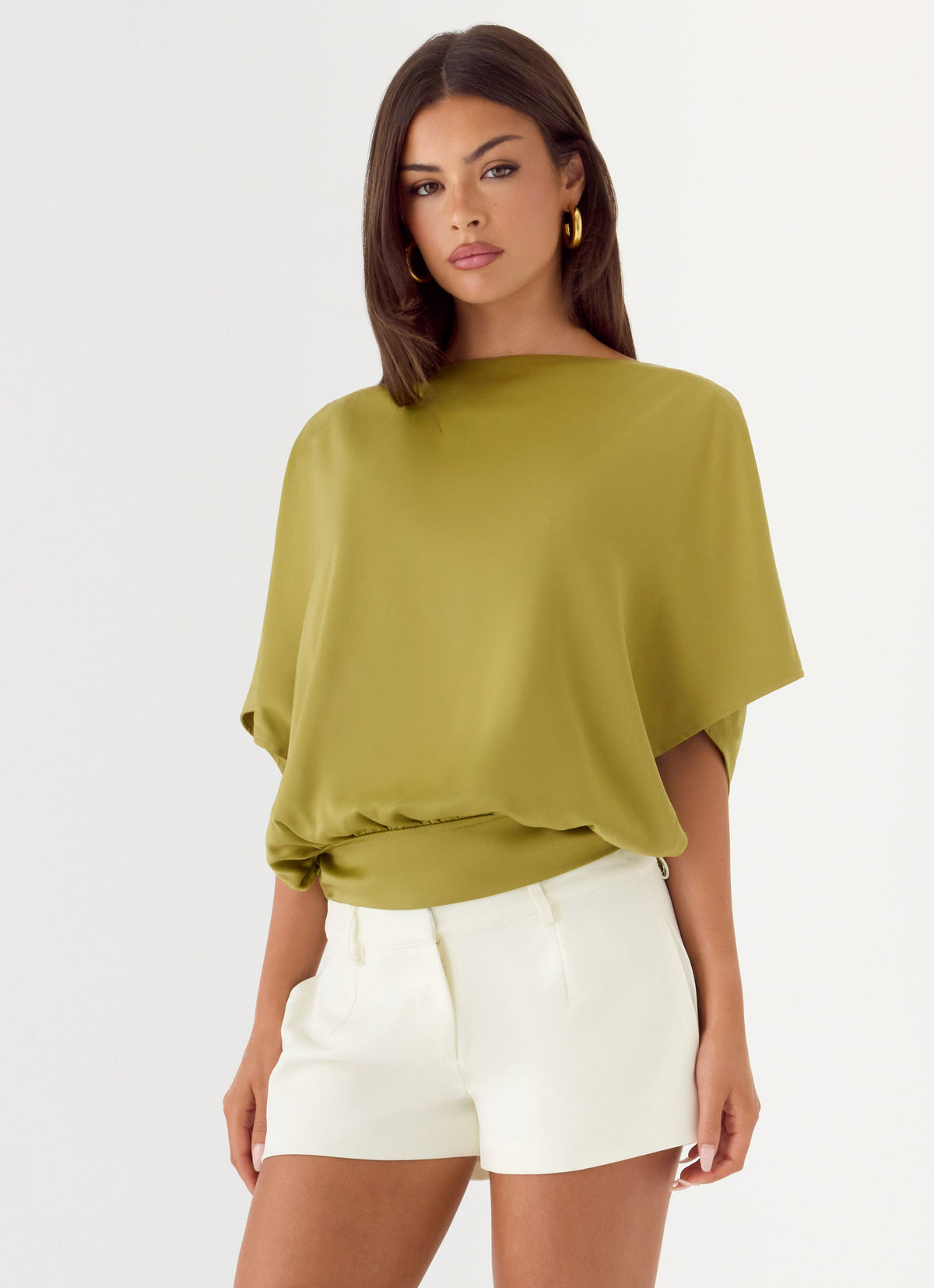 Serena Top - Fern Green