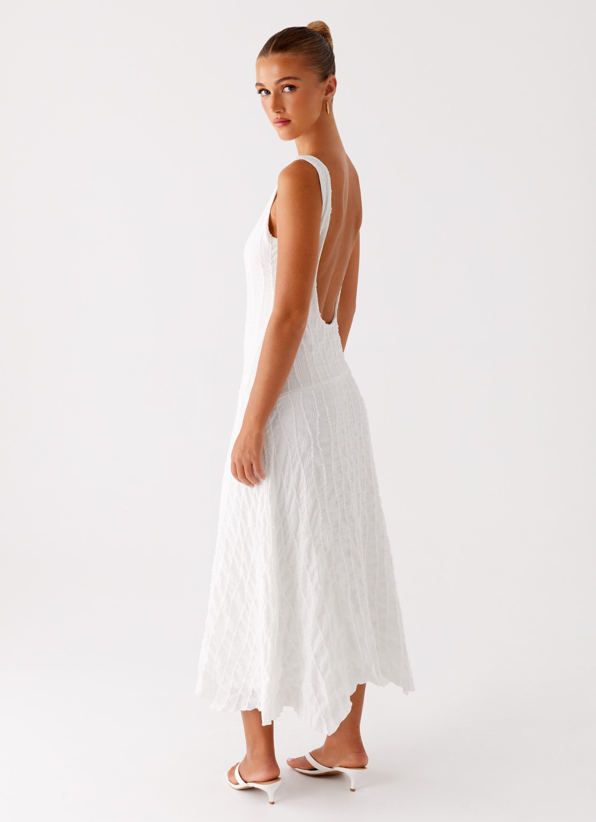 Sharni Midi Dress - Ivory