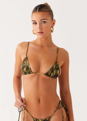 Soffa Bikini Top - Cyber Floral