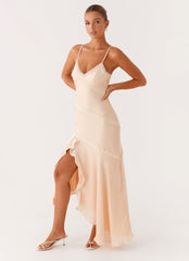 Solana Maxi Dress - Peach