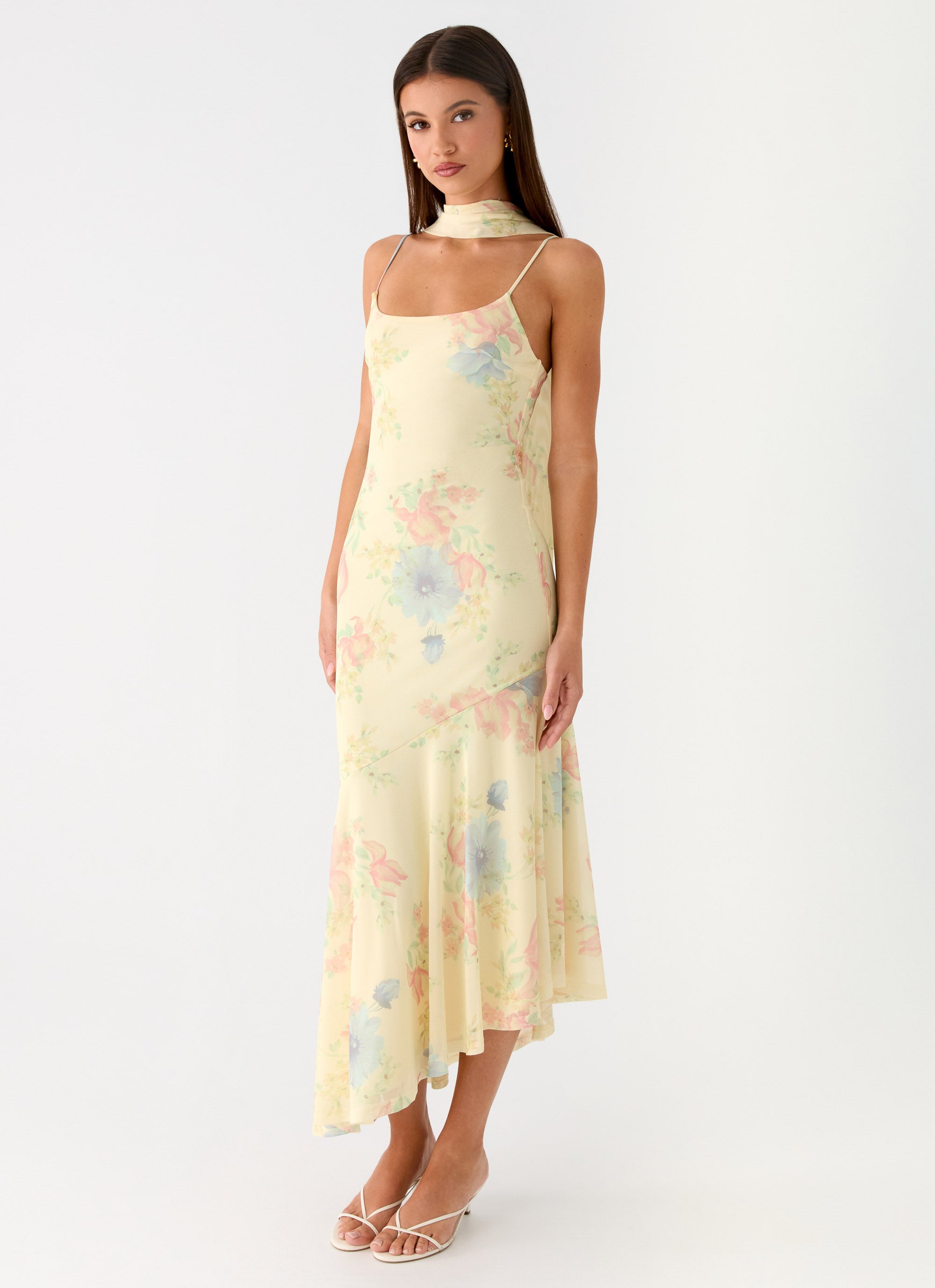 Sole Mio Midi Dress - Spring Meadow