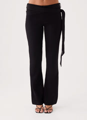 Tamara Low Rise Pant - Washed Black
