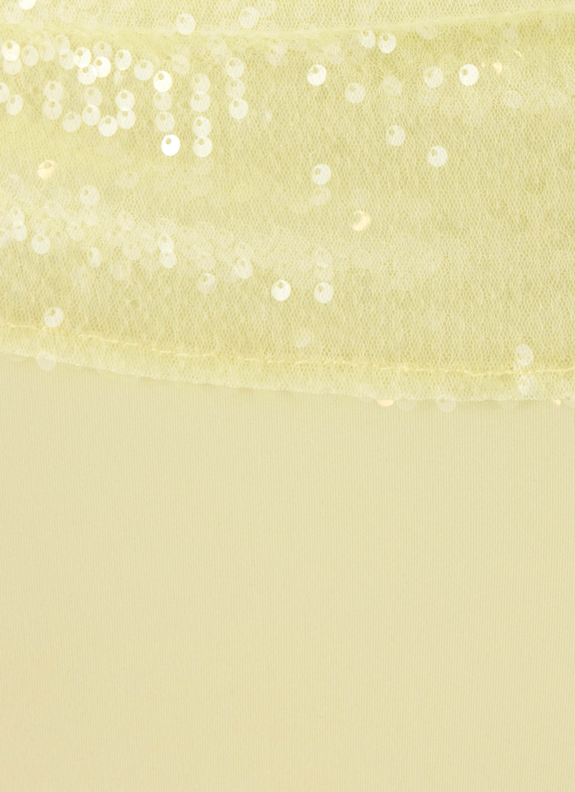 Tavina Sequin Maxi Skirt - Yellow