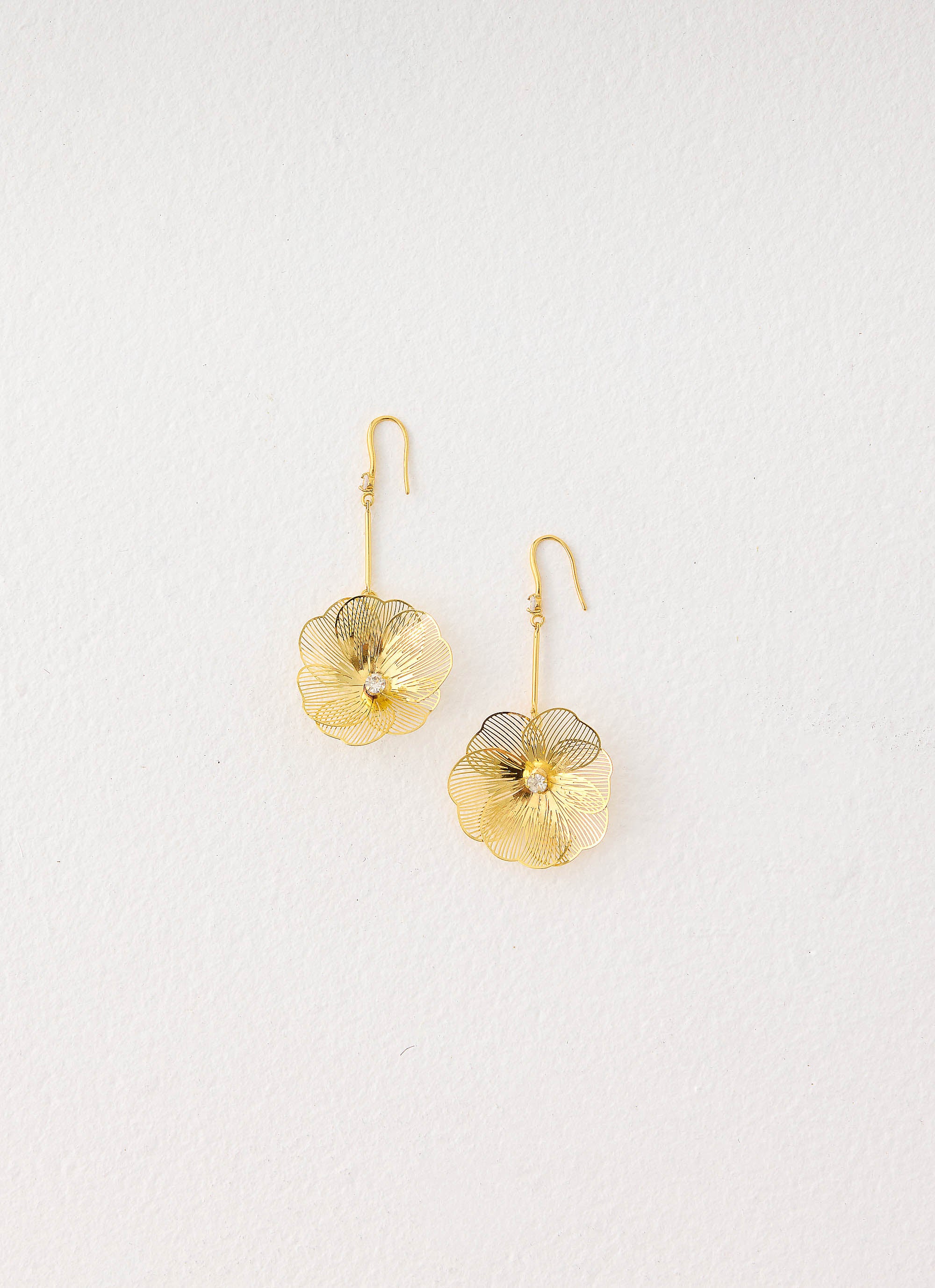 Violet Hour Earrings - Gold